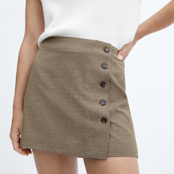 Houndstooth miniskirt - Picture 3 of 7